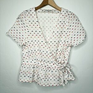 Madewell wrap top